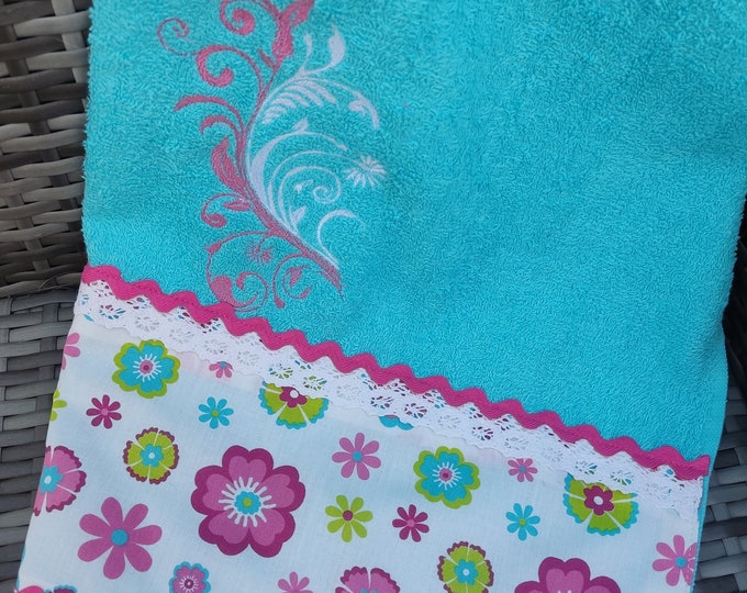 Face towel, embroidered towel, personalized towel, towel