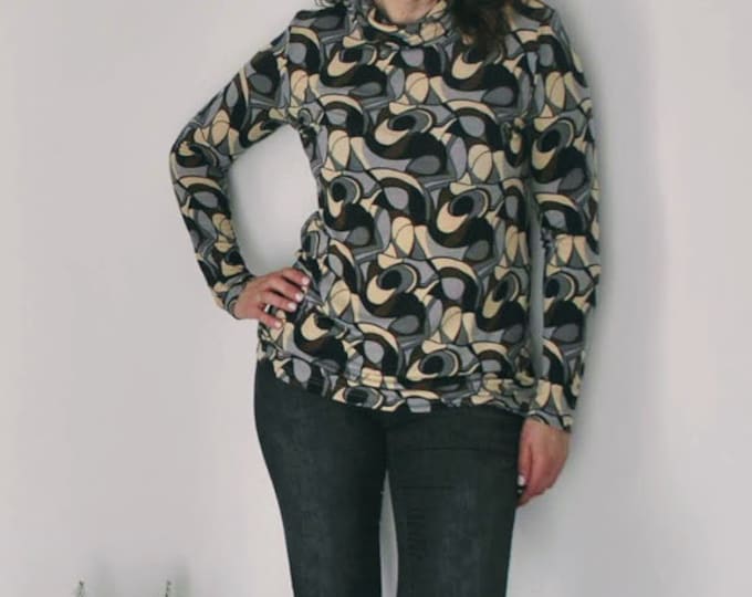 Turtleneck blouse, womens clothing, blouses, winter clothes