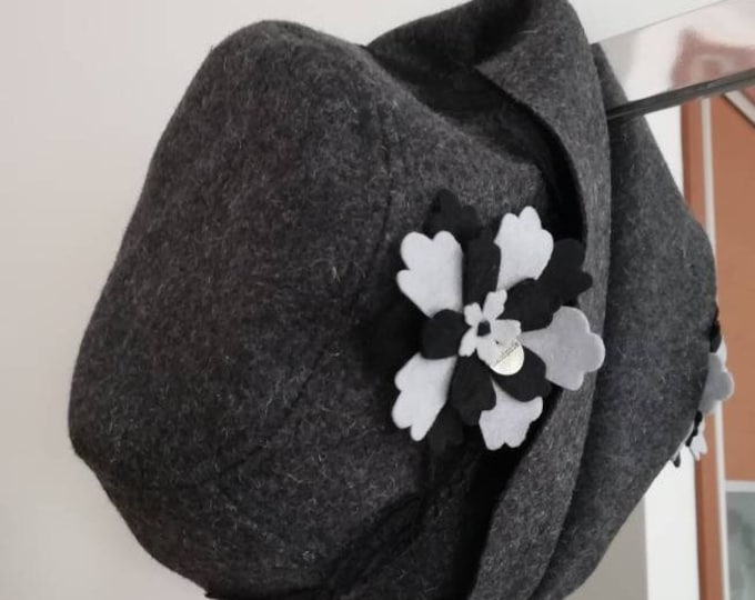Hat in Burel, Hat, 100% wool, Hats, Winter Hats, Made in Portugal, Portuguese Crafts, Beret