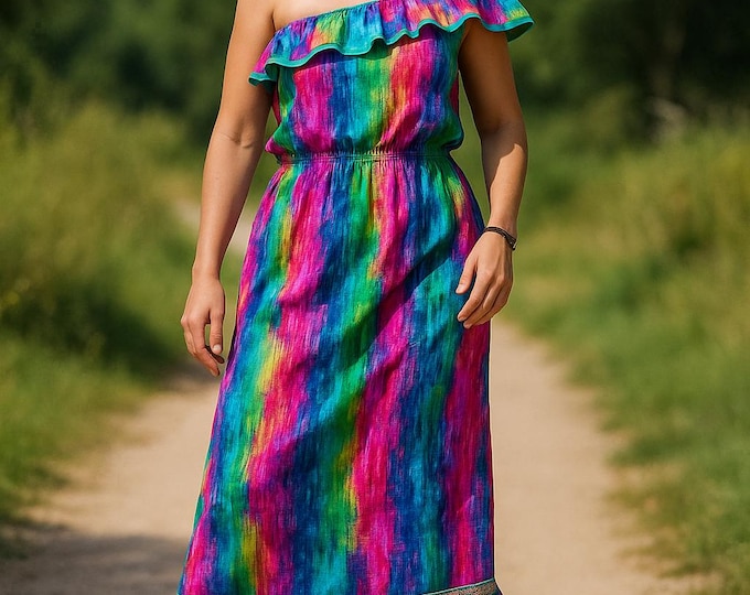 Long Dress 100% Cotton, Women's Clothing, Long Dress, Cotton Dress, Boho Style