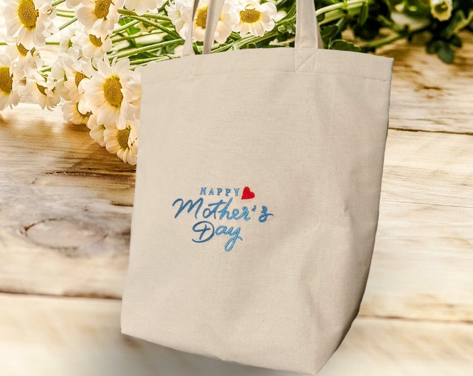 Embroidered Tote Bag for Mother's Day /Fabric Suitcase /Bag /Bags /Handbags/Handmade /Bag /Portuguese Crafts /Women's Bag /Eco-friendly bag