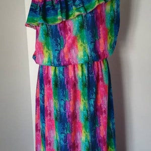 Long Dress 100% cotton, Women's Clothing, Long Dress, Cotton Dress, Boho Style image 4