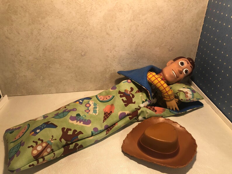 Fun Sleeping Bag and Pillow for 14 Toy Story's Woody Etsy