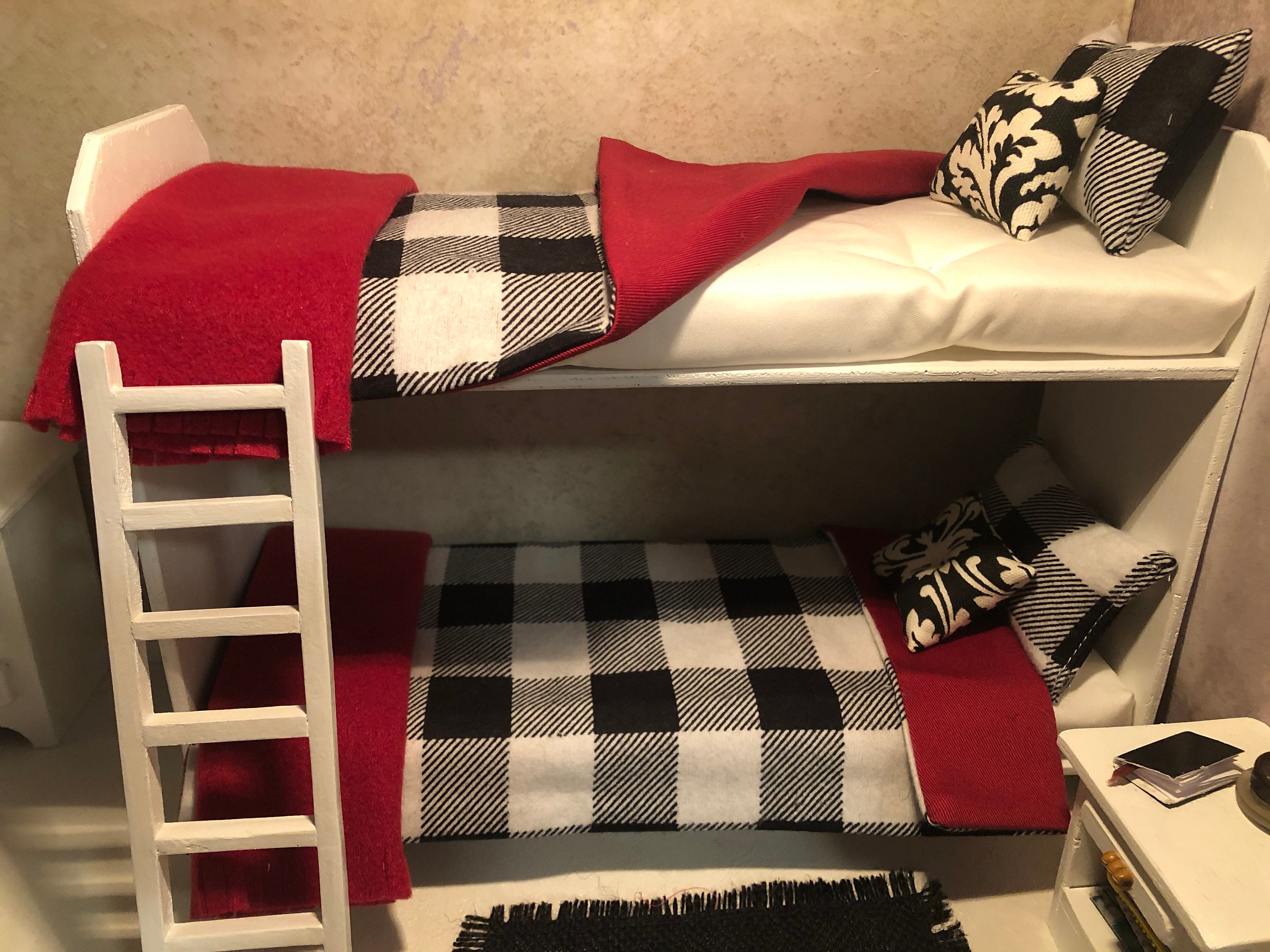 Barbie Wood Bunk Beds Furniture for Barbie Integrity Poppy | Etsy