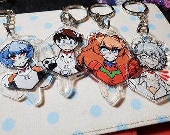 2.5" EVA kid keychains