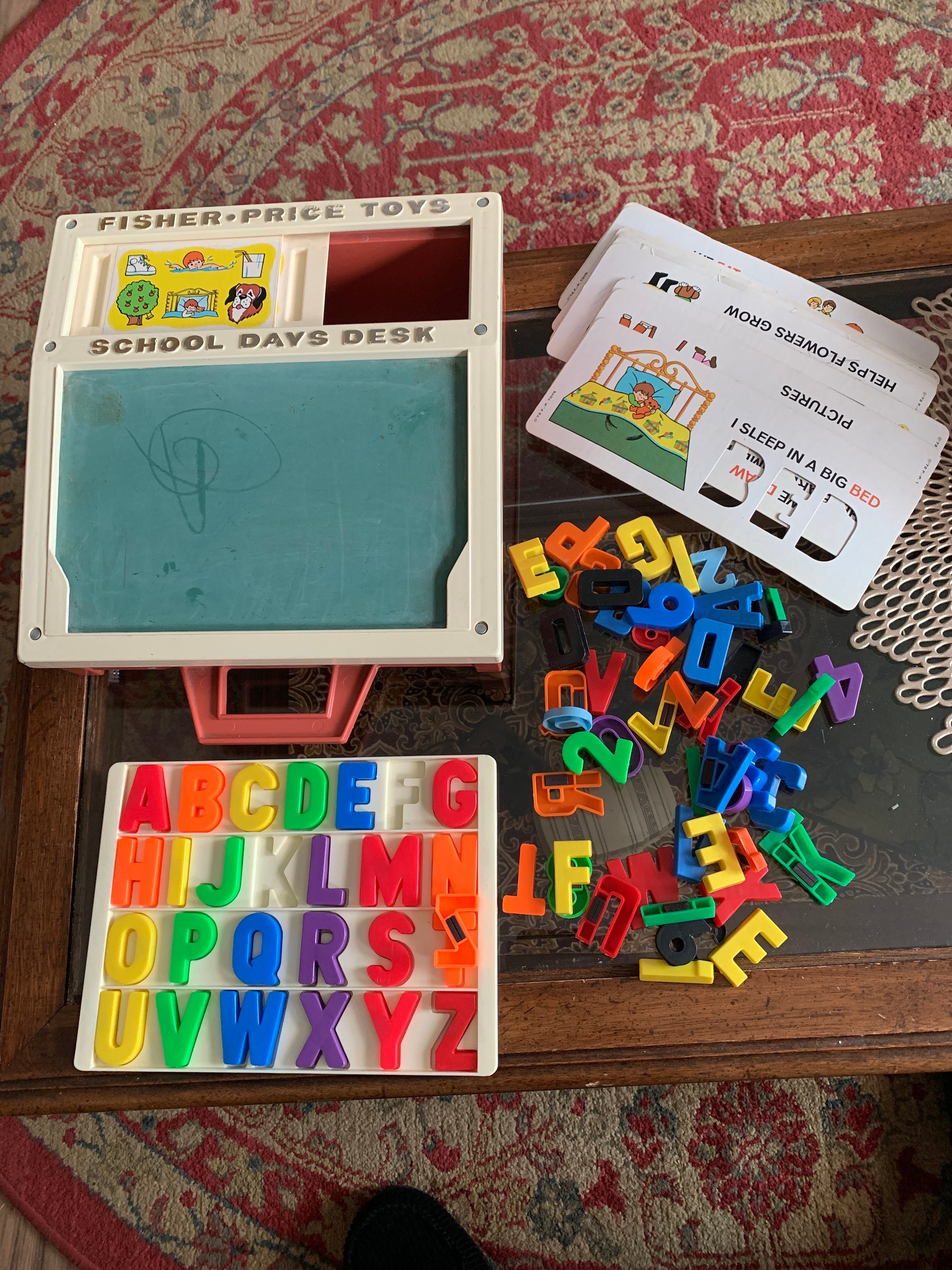FISHER PRICE School Days Desk 1972 Etsy
