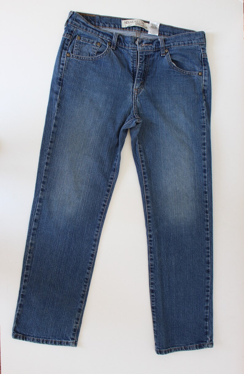 Levis Denim Pants Vintage Indigo Blue Levis 505 Jeans Nouveau | Etsy