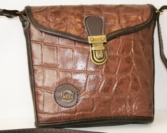 Small Brown Crossbody Bag 80s Brown Pebble Saddle Bag Cross Body Purse Brown Vegan Leather Shoulder Bag Hippie Boho Festival Artisan 70s