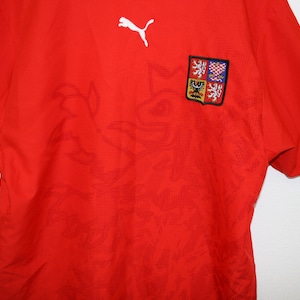 PUMA Shirt rot bestickt Shirt Training Fußball Fußball Shirt Kurzarm Indie Rock J Liga Hip-Hop-t-Shirt