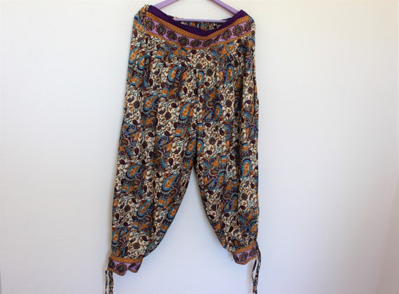 Harem Pants  Indian Pants Aladdin Trousers, Afgha… - image 5