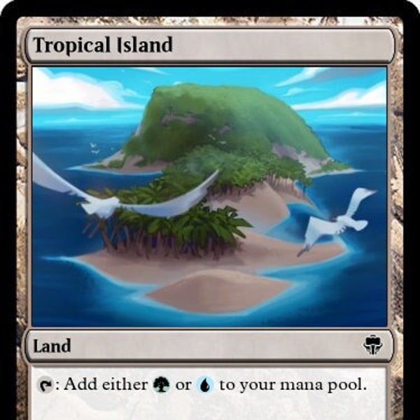 Tropical Island MTG Proxy