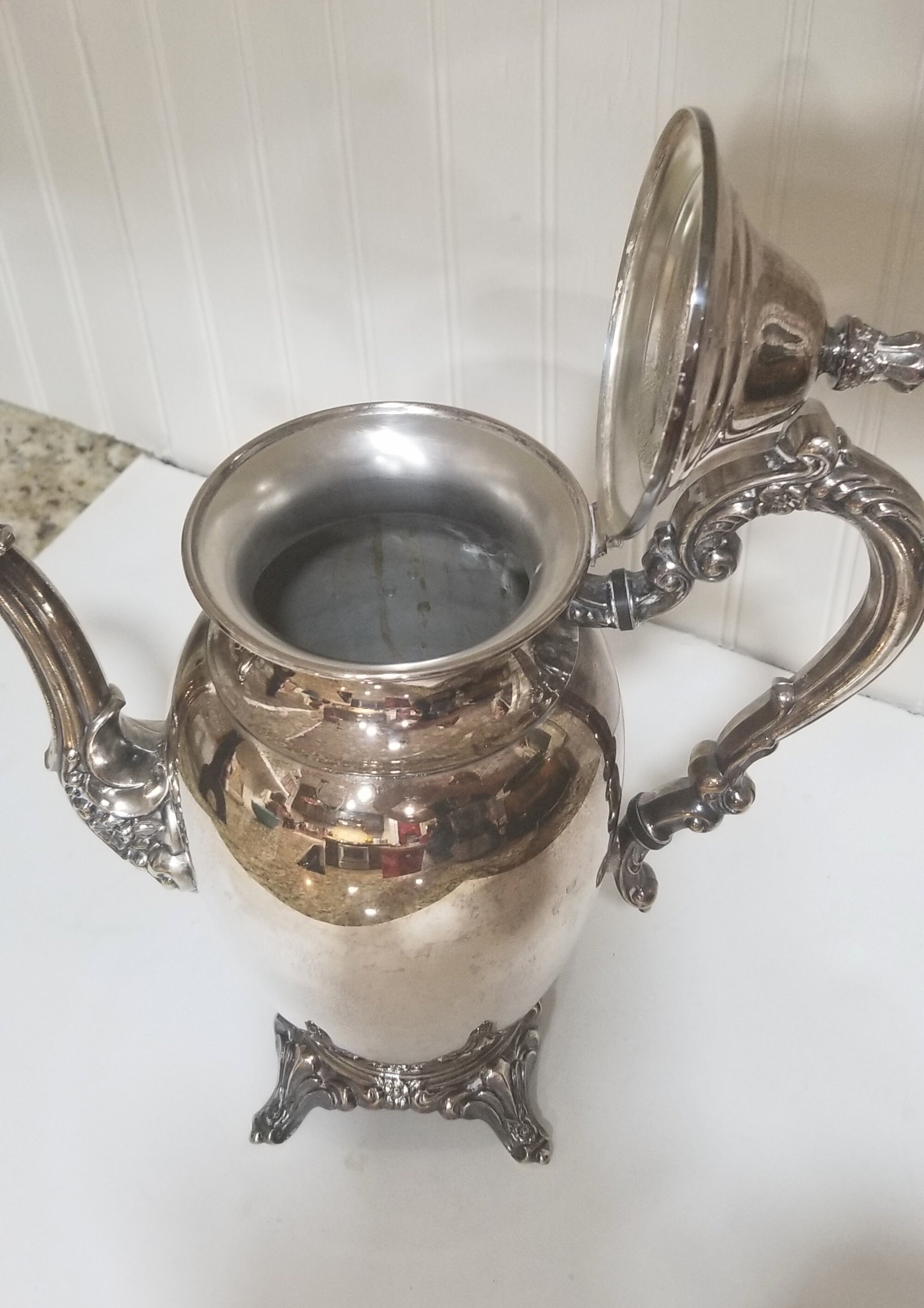 Oneida Silver Plate Tea Pot Silver Plate Dinnerware Silver Etsy.de