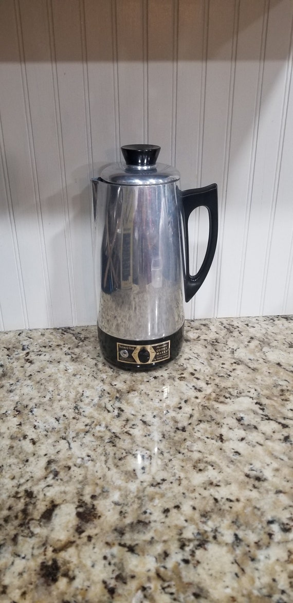 Vintage Westinghouse Thermoware Coffee Pot Coffee Percolator Etsy