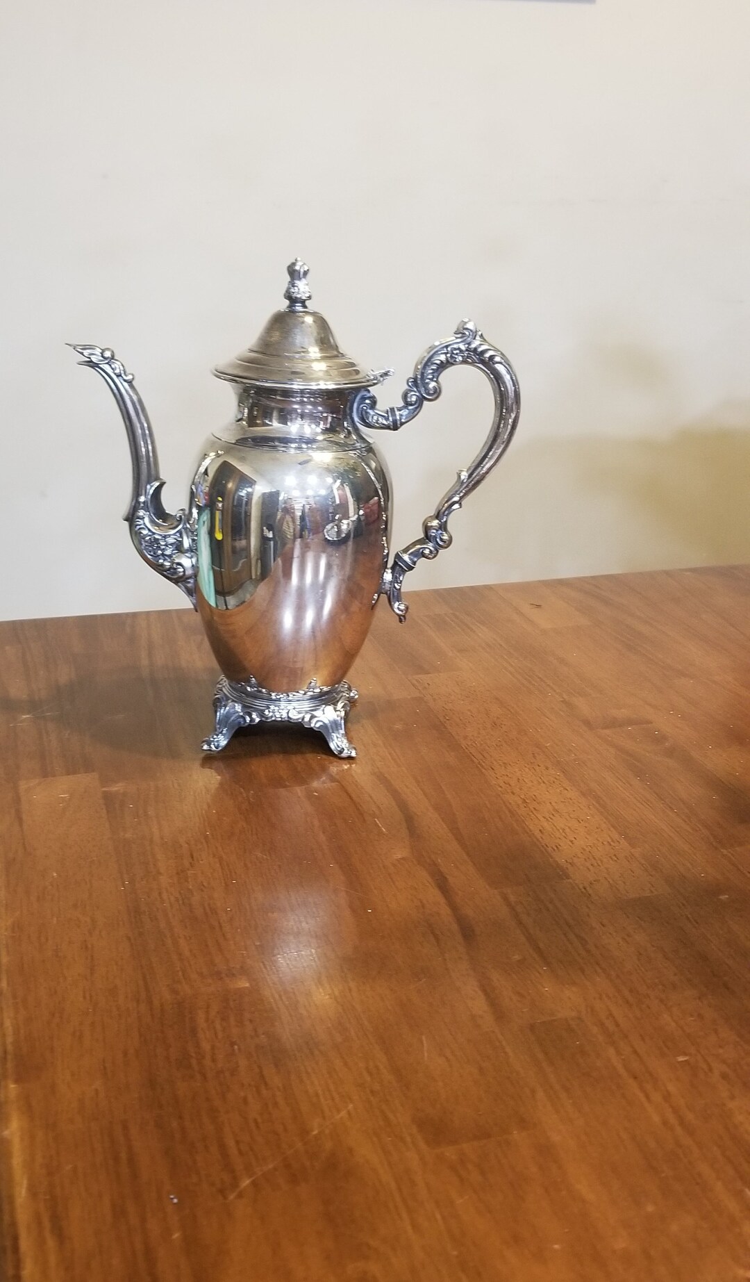 Oneida Silver Plate Tea Pot Silver Plate Dinnerware Silver Etsy.de