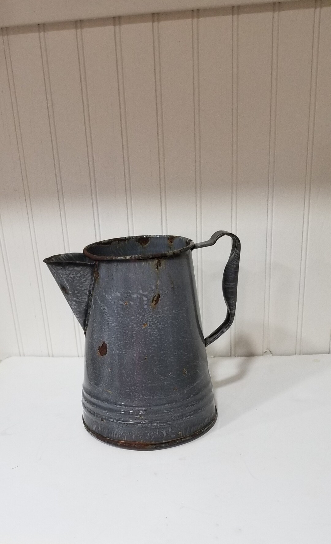 SALE Vintage Granite Coffee Pot Camping Gear Vintage Etsy