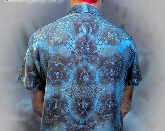 Shirt Indian Project FULLON SKY psychedelic buttonshirts