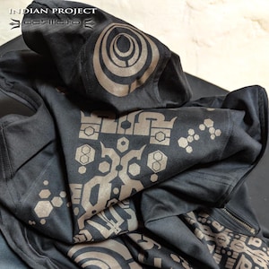 TOTEMIK VEST alternative clothing goa trance psytrance festivals pirate psywear darkpsy independent designer streetwear urban tribal