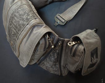Belt Bag Stars Stone | Utility Pocket Belt  | Travel waist pack