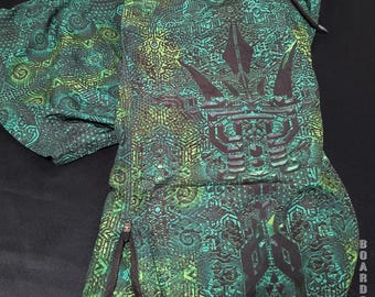 Board Shorts FOREST SPOT | Psychedelic Print | Mens Psytrance Swimwear