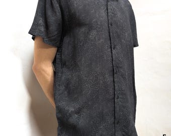 PLASTIKA - Hi-Tech Minimal Shirt | Dark Tribe Geometry