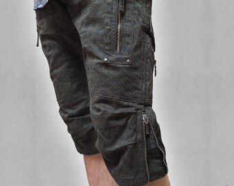 Capri Shorts Psycue | Cargo Pants | Silicon Print