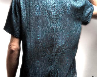 Techno Festival Shirt Seabreeze | Psytrance button shirts