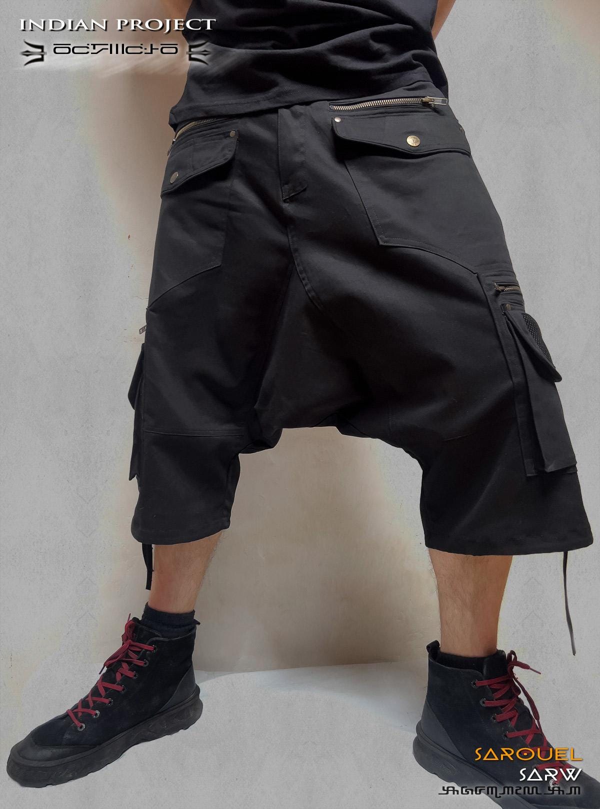 Alibaba Pants SARW alternative goa trance psytrance festivals pirate psywear darkpsy independent designer streetwear urban tribal sarouel