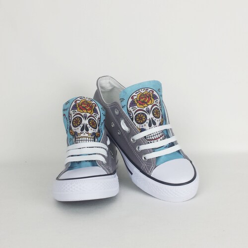 asics day of the dead shoes