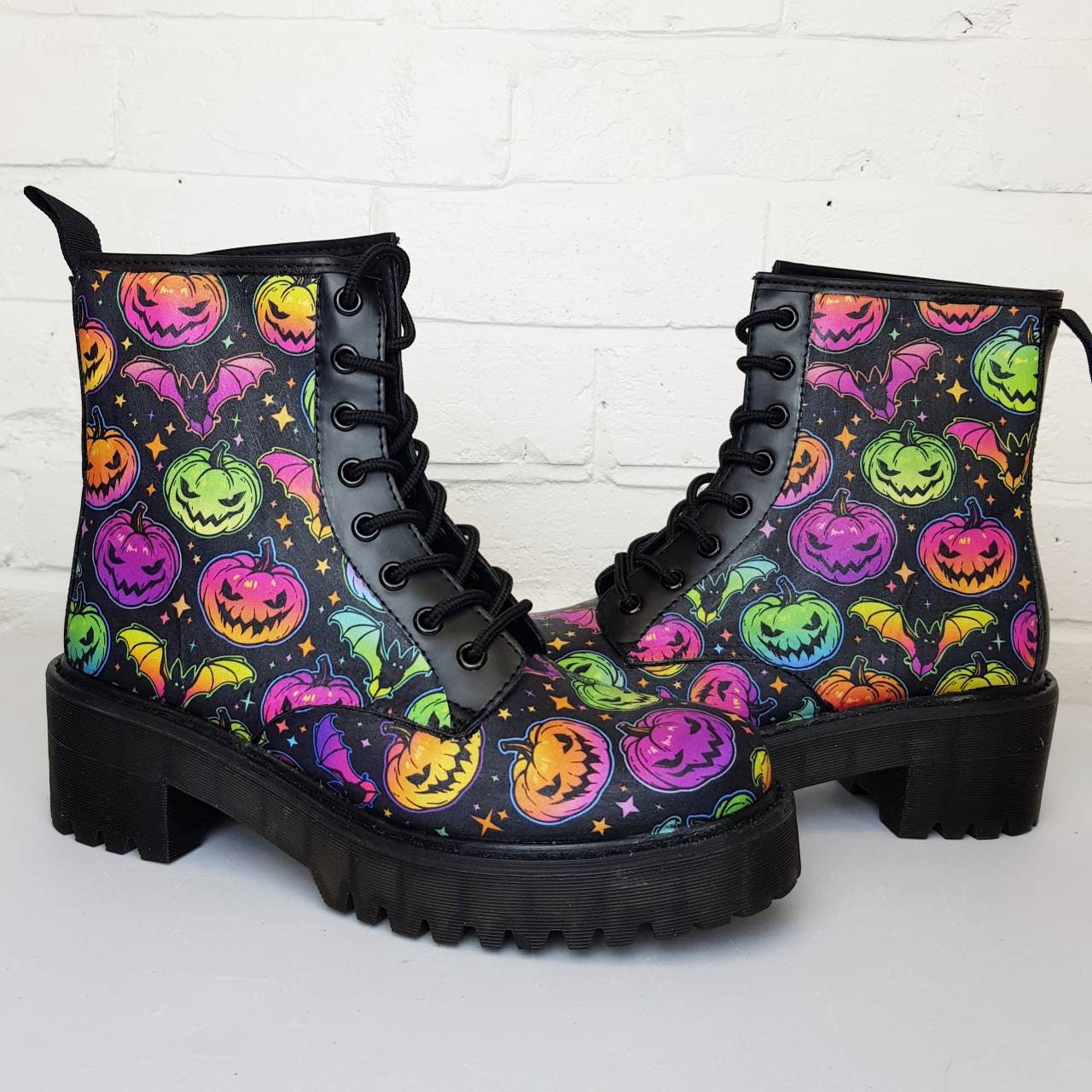 pumpkin platform boots