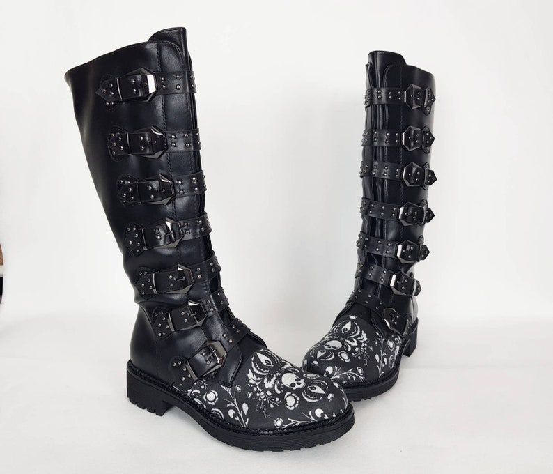 female goth boots