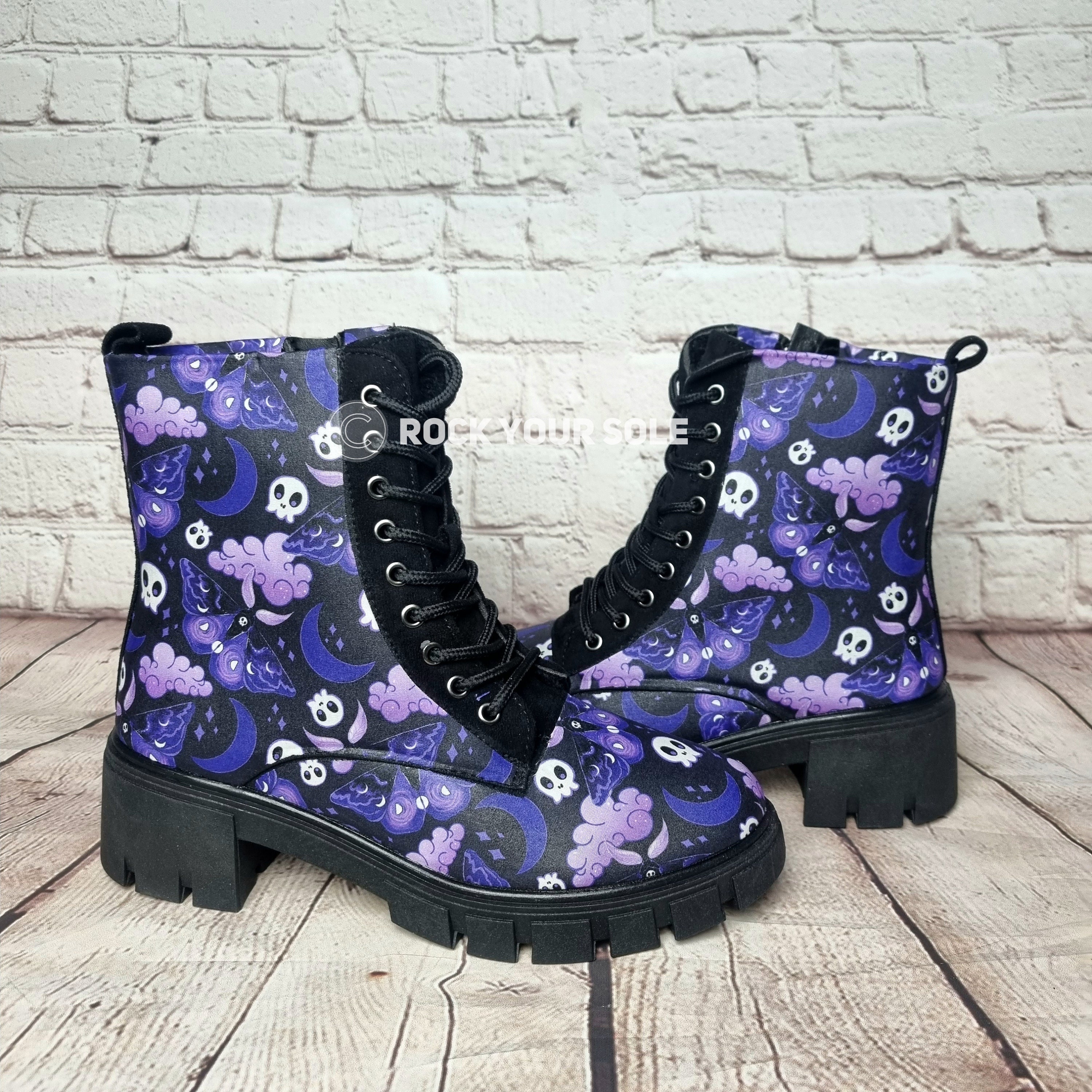Pastel goth shop heels