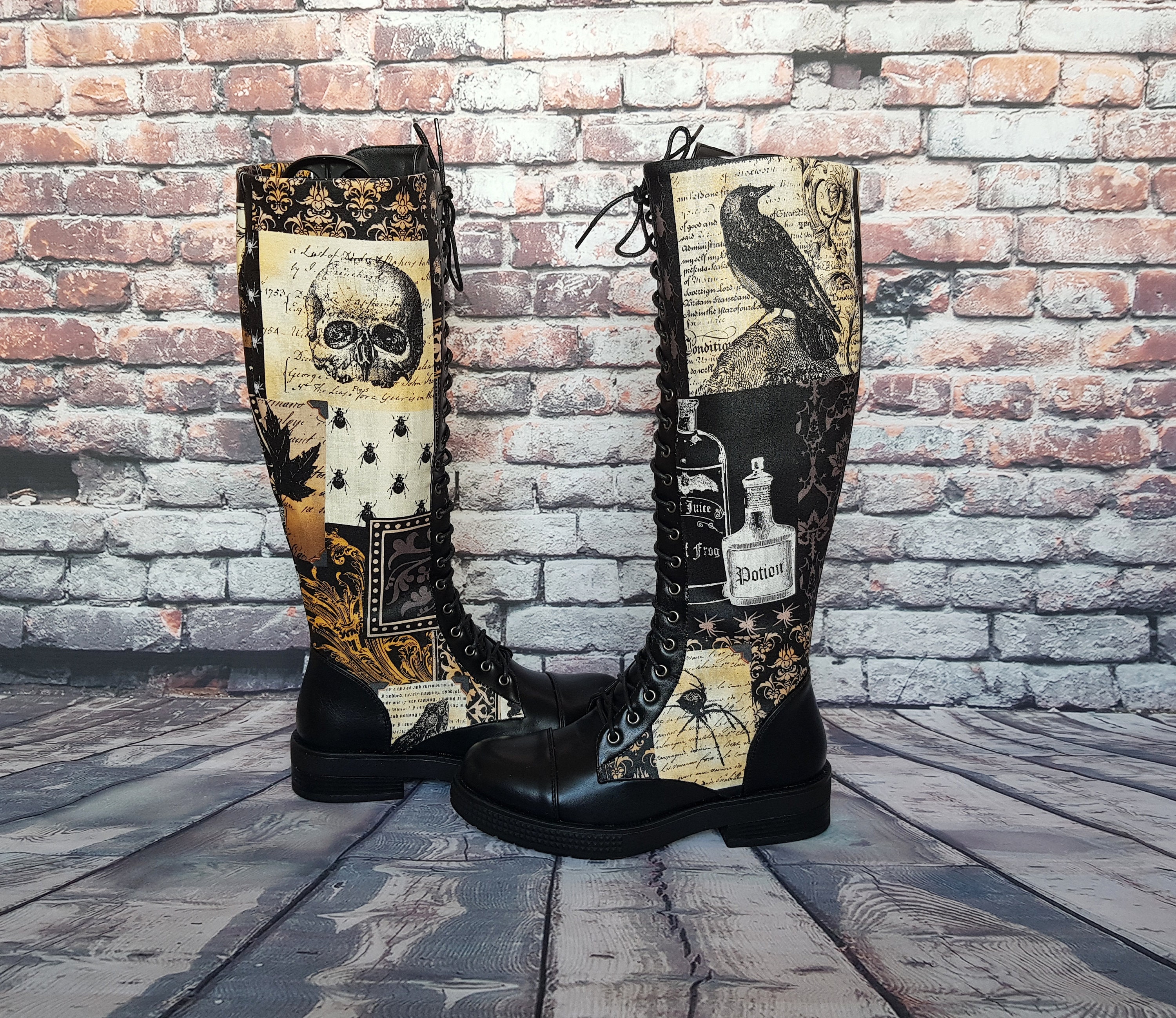 steampunk boots uk