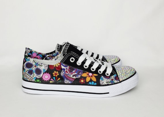 day of the dead converse shoes