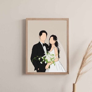 Reina de las Lágrimas [Boda] Kdrama Korean Fanart 눈물의 여왕 Imprimir