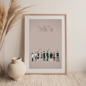 Todos estamos muertos (Escuadrón) Kdrama Coreano Lomon Choi Yihyun Fanart 지금 우리 학교는 Imprimir