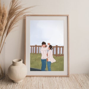 Our Blues (Pareja de lluvia) Kdrama Korean Fanart 우리들의 블루스 Imprimir