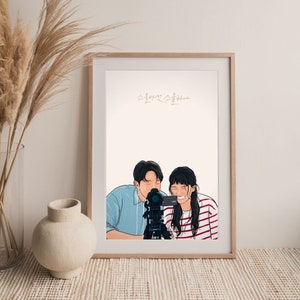 Twenty Five Twenty One (caméra) Kdrama Coréen Nam Joo Hyuk Kim Tae Ri Fanart 스물다섯 스물하나 Impression