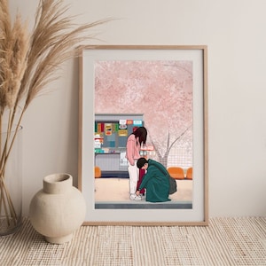 Twenty Five Twenty One (Au revoir) Kdrama Coréen Nam Joo Hyuk Kim Tae Ri Fanart 스물다섯 스물하나 Impression