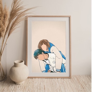Hada del levantamiento de pesas Kim Bok Joo (Piggy-back) Kdrama Coreano Nam Joo Hyuk Sung Kyung Fanart Print