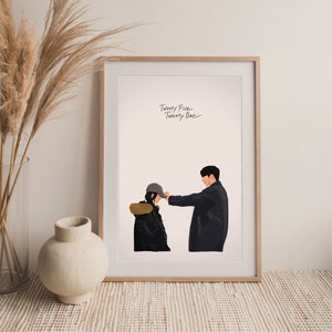Veinticinco Veintiuno (Nieve) Kdrama Coreano Nam Joo Hyuk Kim Tae Ri Fanart 스물다섯 스물하나 Imprimir