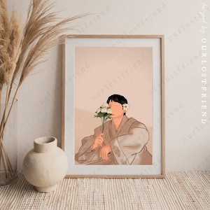 Vincenzo Hanbok KDrama Art Print ~ Drama coreano 빈센조 Song JoongKi Jeon YeoBeen