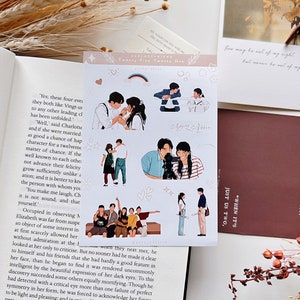 Veinticinco Veinte Una Hoja de Pegatinas (Menta) - Kdrama Coreano Mate Vinilo Pegatinas Impermeable A6 - Nam Joo Hyuk Kim Tae Ri Fanart 스물다섯 스물하나