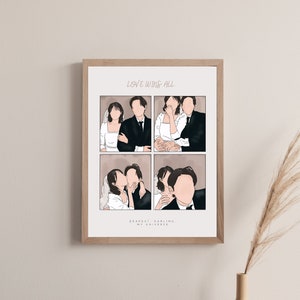 El amor gana todo Kdrama Korean Fanart IU V Imprimir