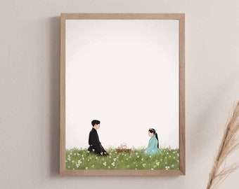 Alchemy of Souls - Wedding - Kdrama Korean Fanart  환혼 Print