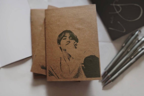 Kim Taehyung V Bts Cute Notebooks Love Yourself Kpop Korean Etsy