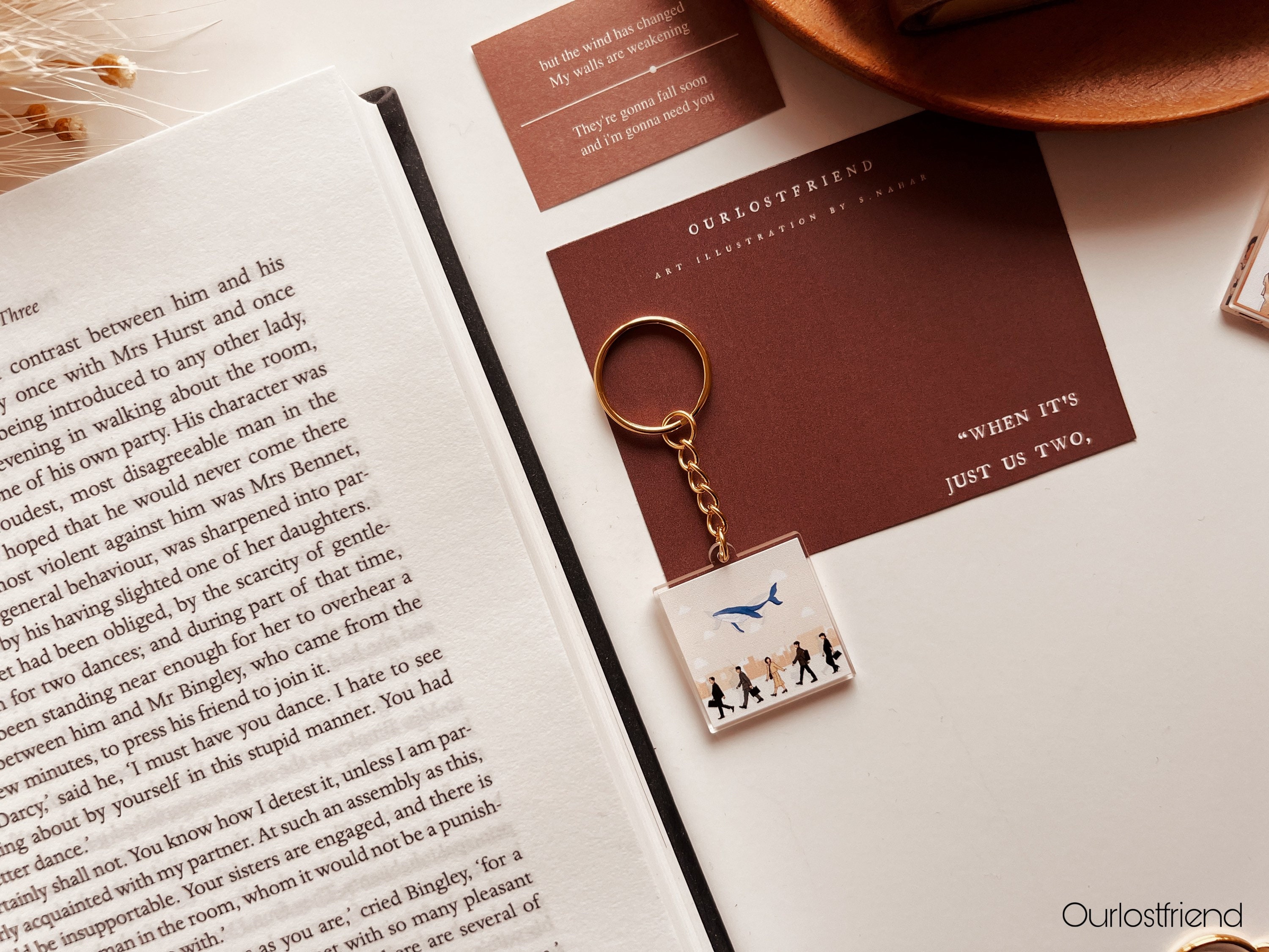 Extraordinary Attorney Woo whale Keychain Kdrama Korean Etsy