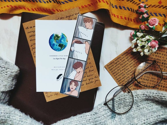 Jimin Polaroid Print Bookmark Double-Sided Photo Digital Art BTS KPOP 방탄소년단 Jimin Polaroid Print Bookmark Double-Sided Photo Digital Art BTS KPOP 방탄소년단