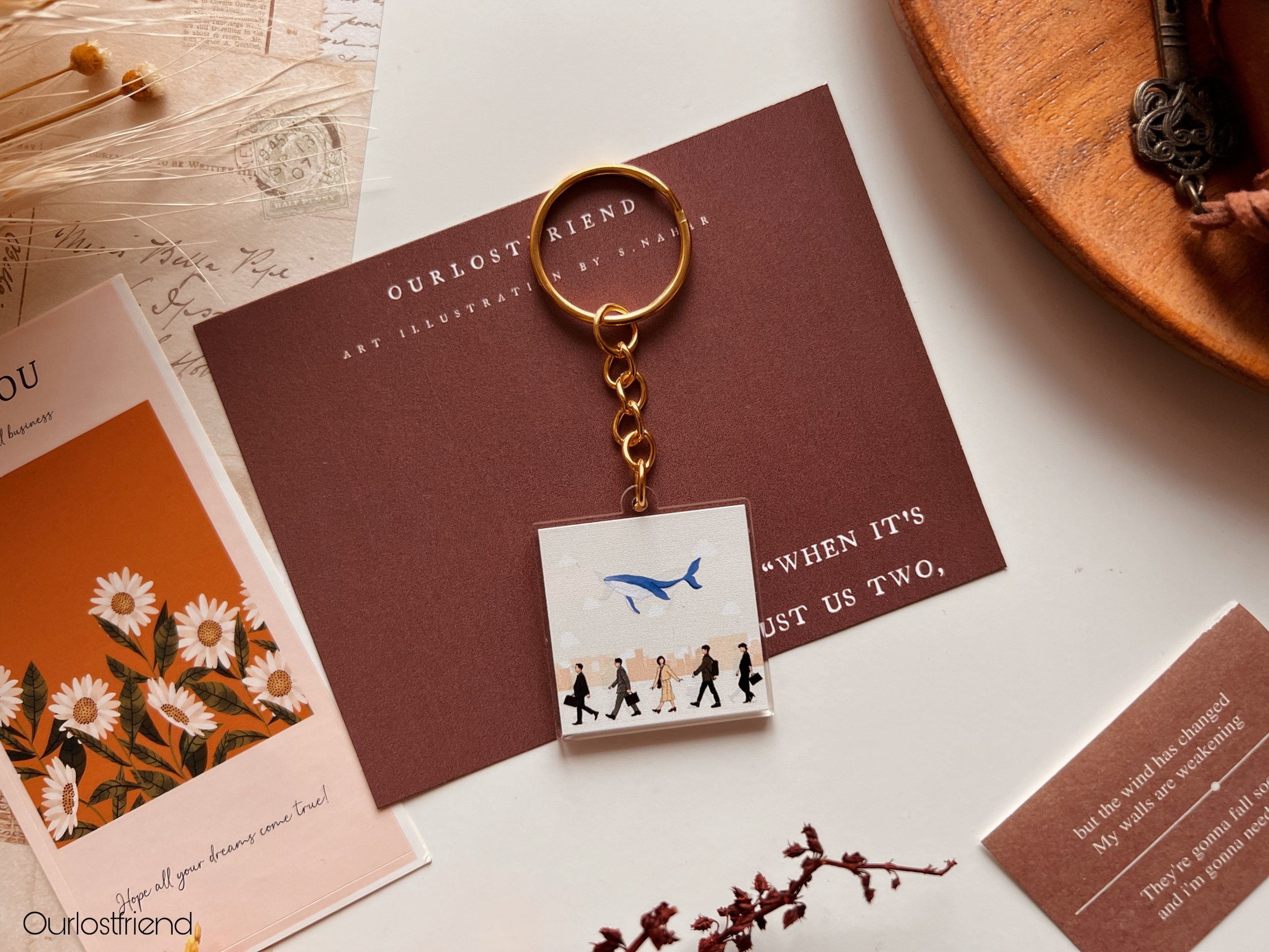 Extraordinary Attorney Woo whale Keychain Kdrama Korean Etsy