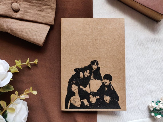 Handmade Kim Taehyung V BTS Cute Notebooks Love Yourself KPOP 