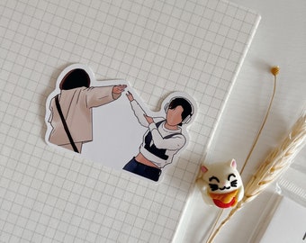 Extraordinario abogado Woo pegatina - Kdrama coreano Fanart brillo vinilo pegatina impermeable